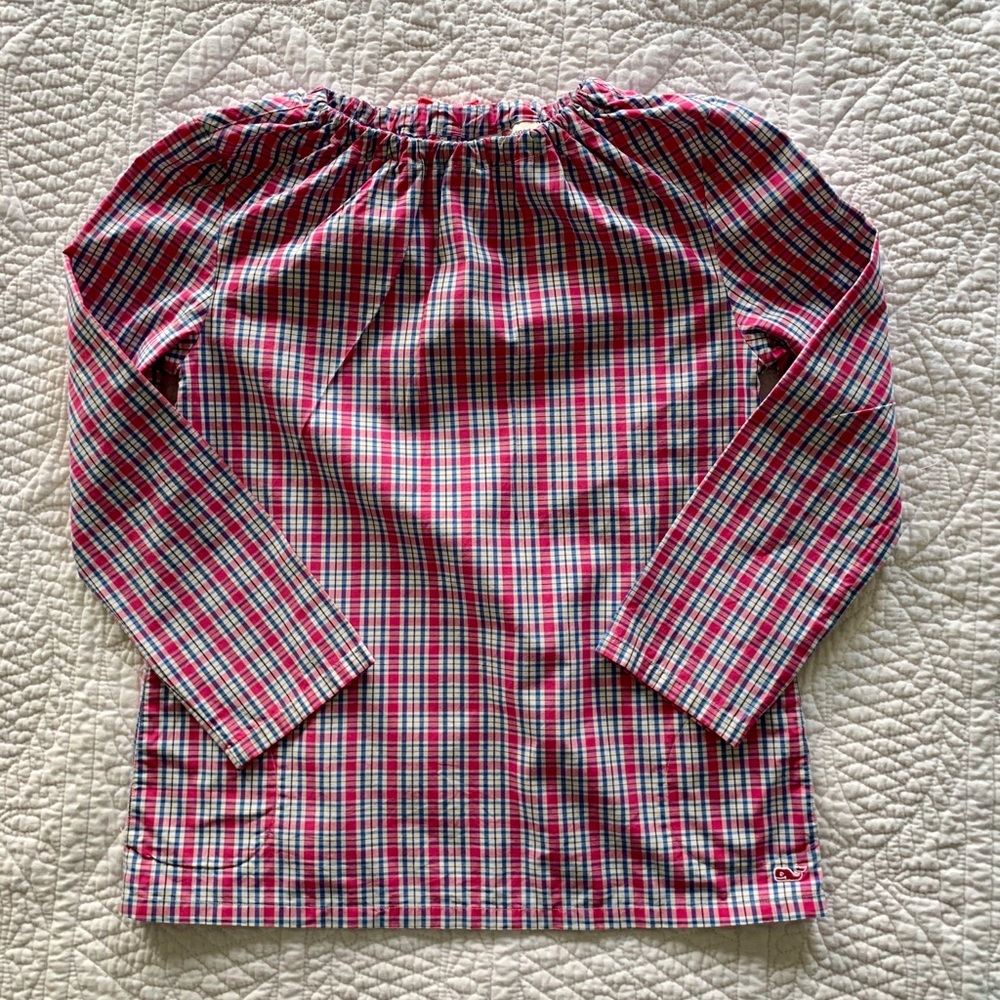 Vineyard Vines Girls 7-8 Cotton Tunic Top